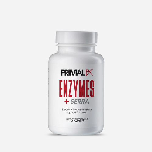 Primal Fx I Enzymes + Serra I 60 Capsule I Dr Ludwig Johnson