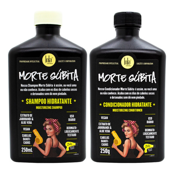 Lola Cosmetics Morte Súbita Kit Shampoo + Acondicionador 6c