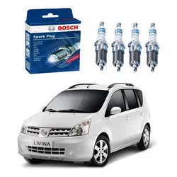  Jogo Velas Bosch Livina 1.8 16v 2009 A 2014