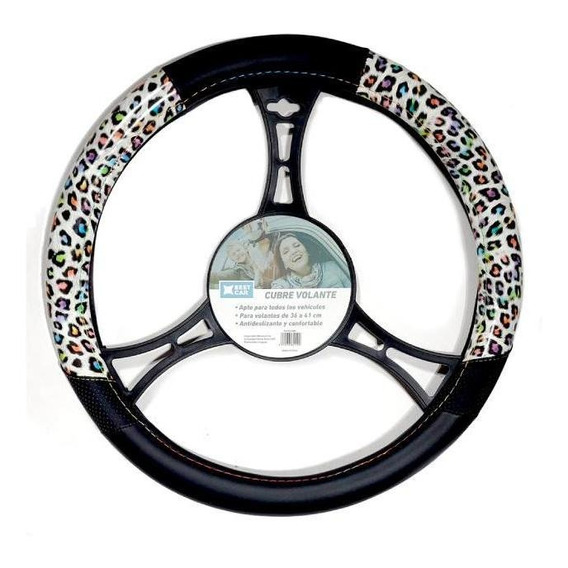 Cubre Volante Auto Protector Animal Print Colores Ix-46