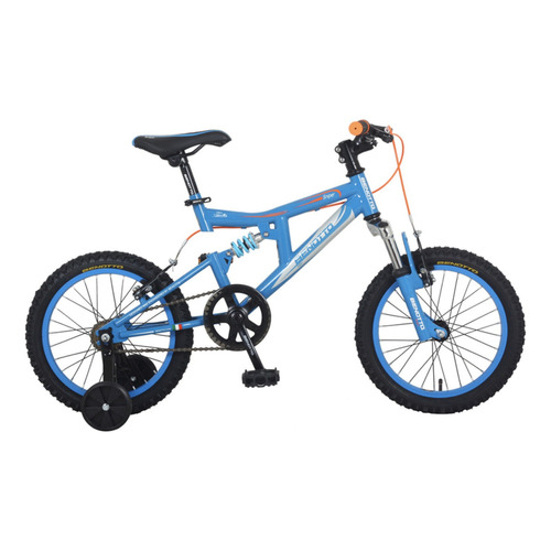 Bicicleta Benotto Montaña Sniper R16 Acero Doble Suspensión Color Azul