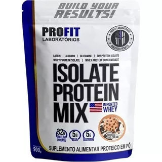Suplemento En Polvo Profit Labs  Isolate Protein Mix Whey Protein Sabor Cookies And Cream En Sachet De 900g
