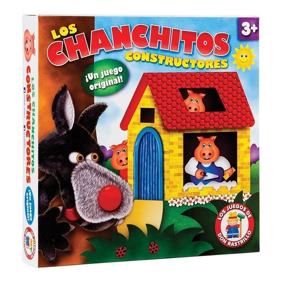 Juego Los Chanchitos Constructores Ruibal (+ 3 Años)