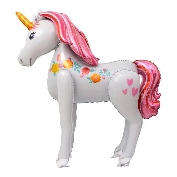 Globo Unicornio Gigante 3d 116cm