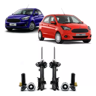 2 Kit Suspensão Amortecedor Dianteiro Ford New Ka 2015/ 2020