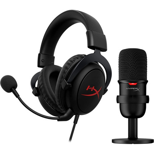 HyperX SoloCast Combo Micrófono USB-C Cardioide.