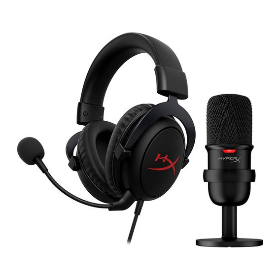 HyperX SoloCast Combo Micrófono USB-C Cardioide.