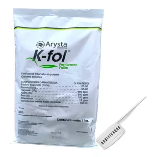K Fol 1 Kg Nutriente Foliar Alto En Potasio Arysta 