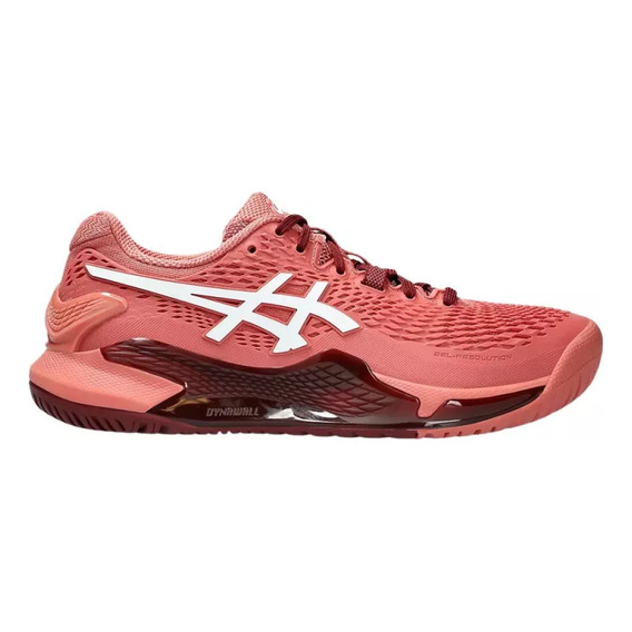 Tenis Tennis Asics Gel-resolution 9 Rojo Mujer 1042a208.600