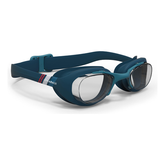 Goggles Natación Xbase Print Azul Marino/rojo Nabaiji