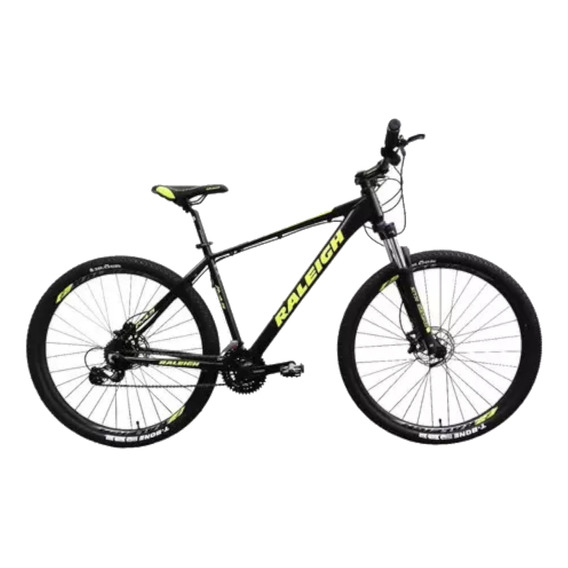 Bicicleta Mountain Bike Raleigh Mojave 4.5 Rodado 29 Aluminio Shimano Altus 24v. Freno A Disco Hidraulico Horquilla Suntour Talle 19 Color Negro Amarillo