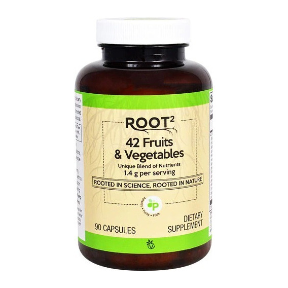 Suplemento De 42 Frutas Y Vegetales- 90 Cáps Blandas Roots2