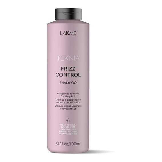 Shampoo Control De Frizz X1000ml Lakme Shampoo Control De Frizz X1000ml Lakme Shampoo - Botella - 1000 mL