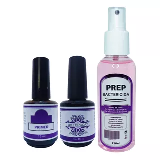 Primer Top Coat Prep Para Unha Gel Soft Gel Molde F1 Postiça