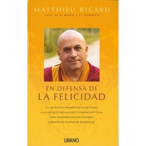 En Defensa De La Felicidad (ne) - Ricard Matthieu