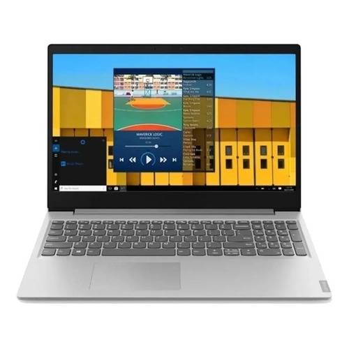 Notebook Lenovo IdeaPad S145-15IIL  platinum gray 15.6", Intel Core i5 1035G4  8GB de RAM 1TB HDD, Gráficos Intel Iris Plus G4 1366x768px Windows 10 Home