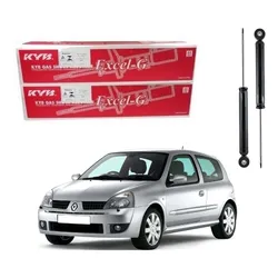  Par Amortecedor Traseiro Clio 1.0 2003 A 2012