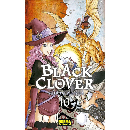 Black Clover 10: Black Clover 10, De Yuuki Tabata. Serie Black Clover Editorial Norma Comics, Tapa Blanda En Español, 2019