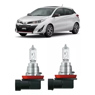 2 Lampada Farol De Milha Yaris 2018 2019 2020 2021 2022