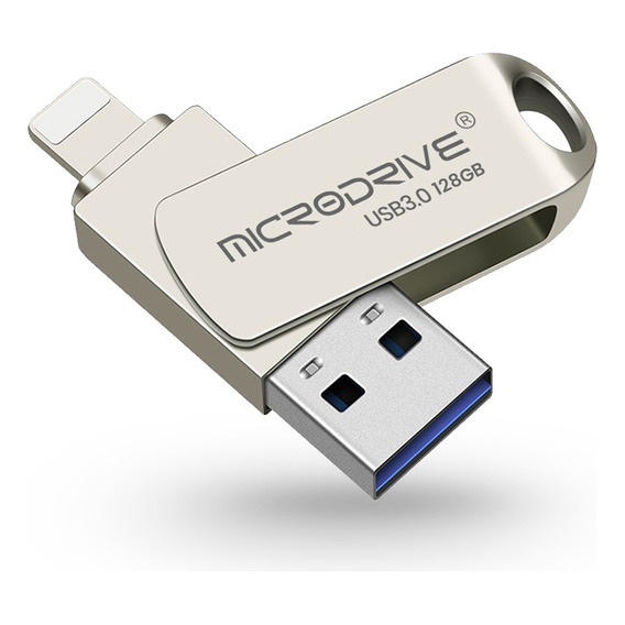 Tarjeta De Memoria Usb De 128gb 2 En 1 Para iPhone