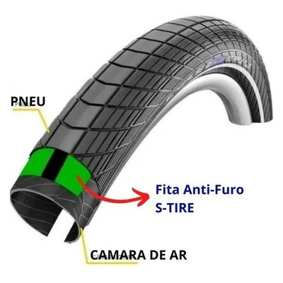 Fita Antifuro P/ Moto Aro 19  (90/90- 120/90)