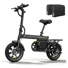 Honeywhale B20 Bicicleta Elétrica, 440w-35km-25km/h-120kg, Scooter Motor-ebike-adulto-bike-autonomia-velocidade Máxima-carga-honey Whale-fat-dobravel, 14 Aro, Freios A Disco Dianteiros E Traseiros