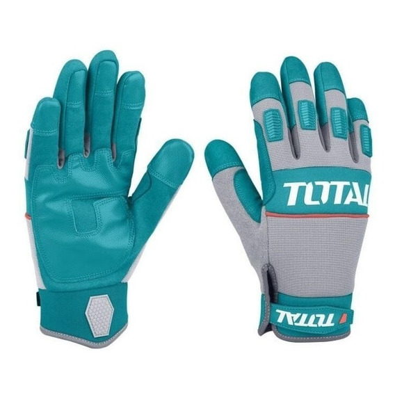 Guantes Mecánico Total Microfibra Reforzado Cuero Tsp1806-xl