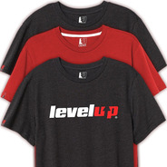 Pack Level Up - 3 Playeras