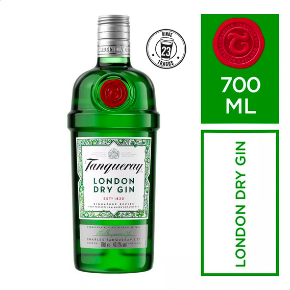 Gin Tanqueray London Dry Botella 