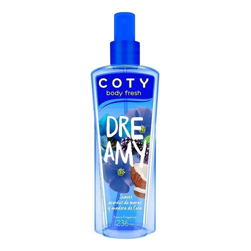 Fragancia Corporal Coty Body Fresh Dreamy Volumen de la unidad 236 mL