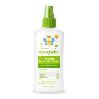 Babyganics Repelente De Insetos Natural 177ml