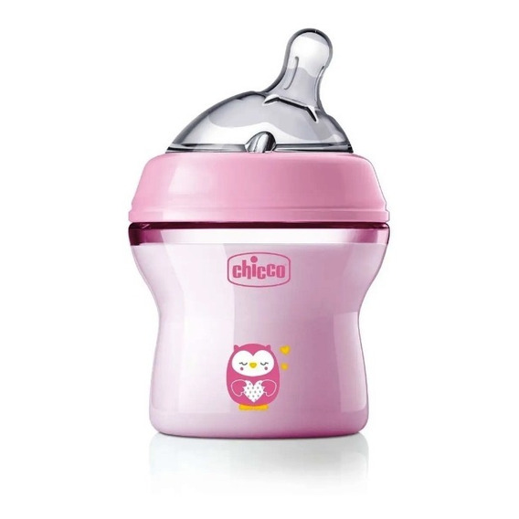 Set Recien Nacido Chicco Color 1 Mamadera 150ml Rosa