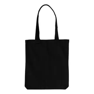 135 Bolsas Tote Bag Loneta Negra Ecologica. 40 X 35 Algodón