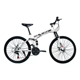 Bicicleta Plegable Bicystar Aro 26 Rojo / Shaarabuy