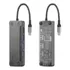 Adaptador Hub Tipo C 5 En 1 Havit Hb4020 Usb-a/hdmi/pd 100w Color Gris