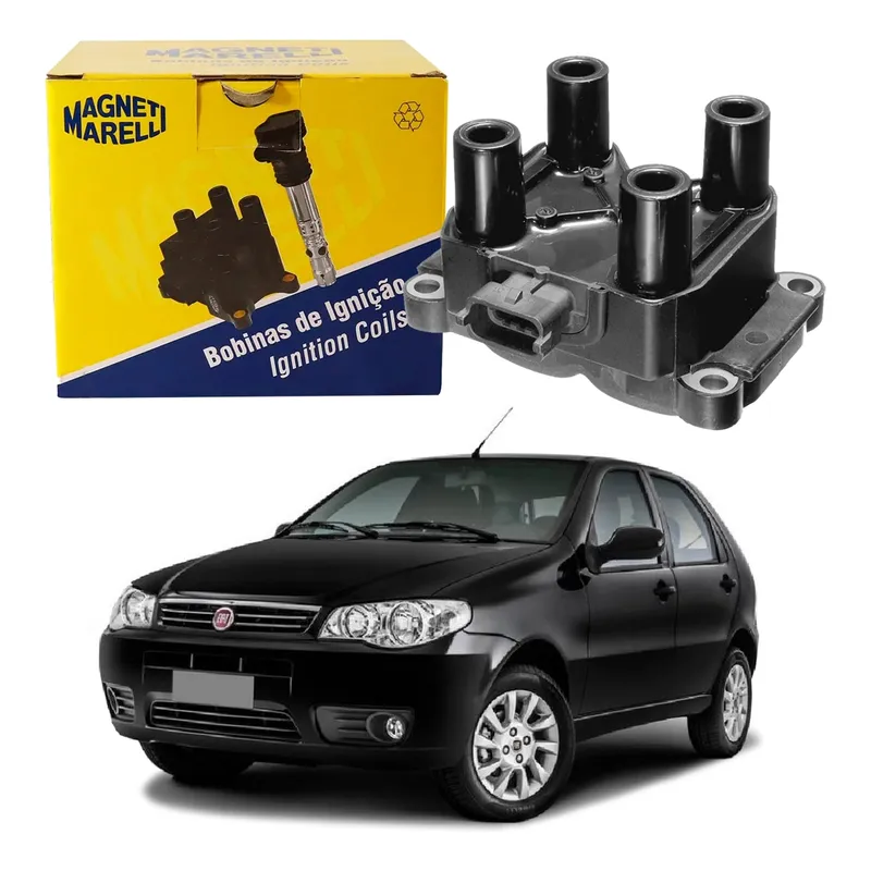 Bobina De Ignição Marelli Palio 1.4 8v Fire 2006 A 2010