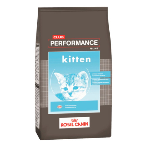 Alimento Royal Canin Club Performance Feline Kitten para gato de temprana edad de raza todos sabor mix en bolsa de 7.5 kg