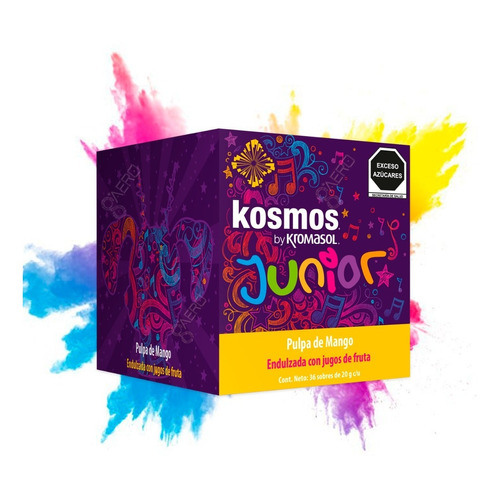 Kosmos® Junior By Kromasol® Pulpa De Mango 36 Sobres 20g C/u