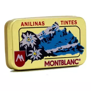 Anilinas Montblanc Cajita Dorada 25g C/u Color Cafe