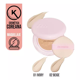 Cushion Humectante I'm Meme Wonder Cover - Cosmética Coreana