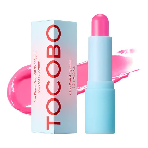 Tocobo  Glass Tinted Lip  Bálsamo Labial Better Pink #12