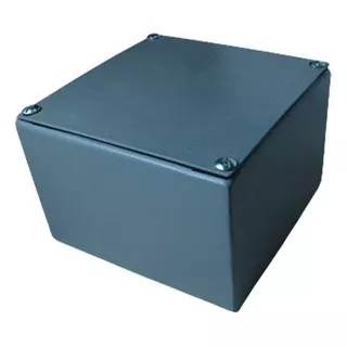 Caja De Paso Metálica Interperie  Nema 3r  15x15x10 Cm,