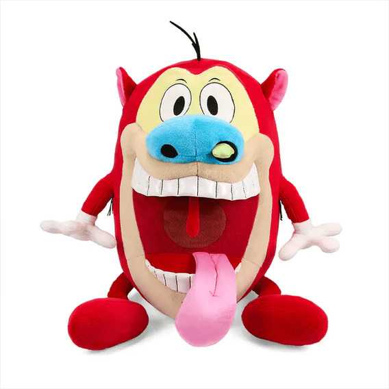 Kidrobot Ren & Stimpy Peluche Con Movimiento - Stimpy