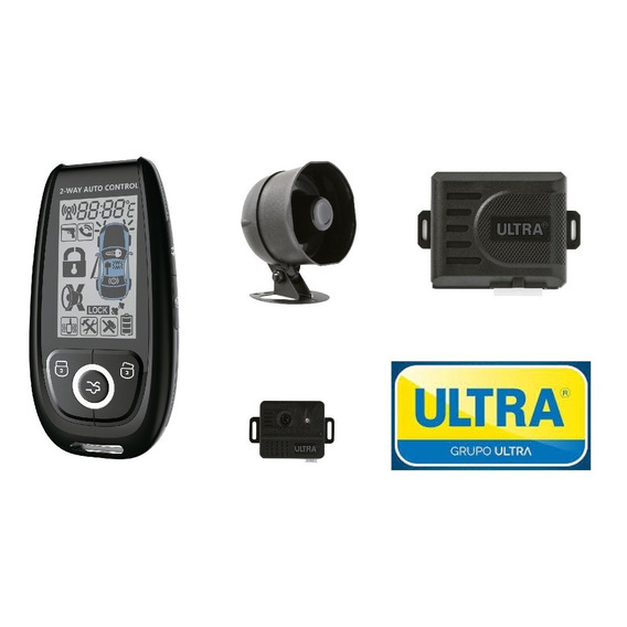 Alarma Ultra Doble Via Ut5000 2 Controles L132 Recargables