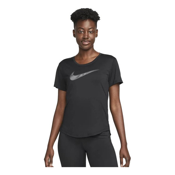 Remera Nike Dri-fit Swoosh De Mujer - Fb4696-010 Flex
