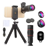 Telescopio Monocular Para Celular + Accesorios