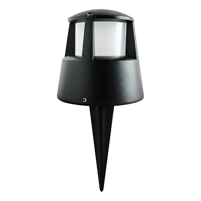 Farol Iluminador Exterior Jabalina Cuerpo Aluminio Piso Del