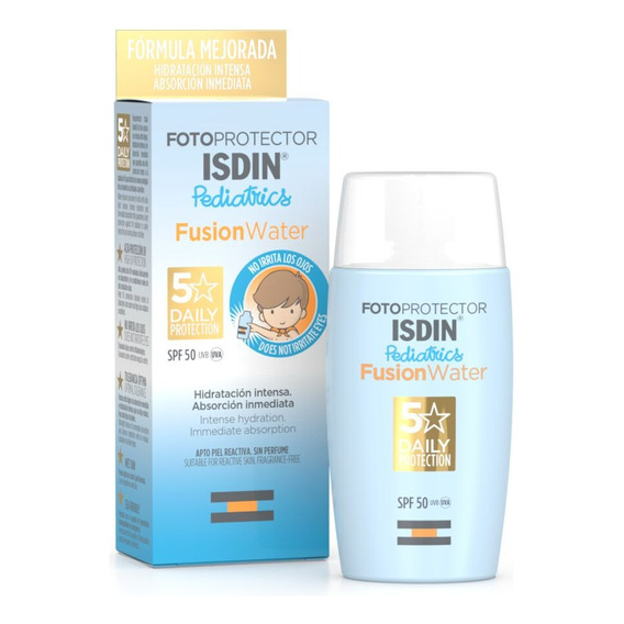 Isdin Fotoprotector Fusion Water Pediatrics Spf 50, 50 Ml