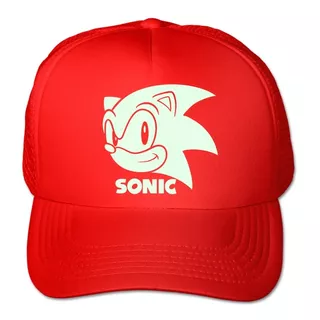 Gorra Sonic Brillan En La Oscuridad