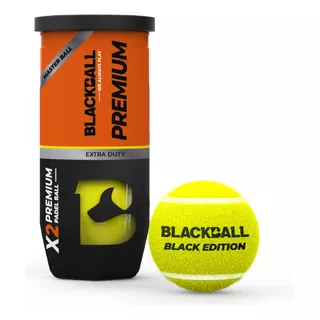 Tubo De Pelotas X2 Ball Blackball Premium